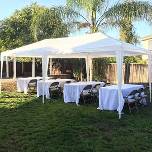 Tente en plastique PE imperméable de taille personnalisée de 3x6m, tente de fête de mariage en plein air - Product Image 1