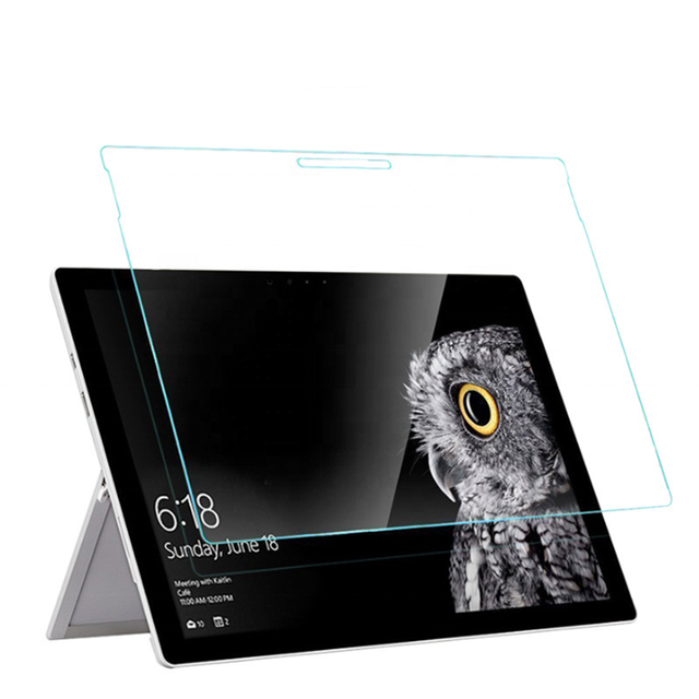 2.5D High Clear Tempered Glass Screen Protector for Surface Laptop Go 12 3 /Pro 9 8 7 6 5 4 3 2 1 Anti Fingerprint Oil Coating
