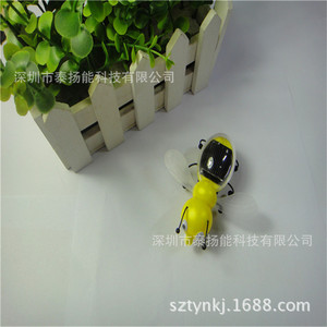 ของเล่นรูปผึ้งพลังงานแสงอาทิตย์ ของเล่นวิทยาศาสตร์เพื่อการศึกษาสำหรับเด็กอายุ 7-14 ปี วัสดุ ABS รูปทรงสัตว์สำหรับทุกเพศ - Product Image 4