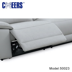 MANWAH <strong>CHEERS</strong> Popular Living Room Corner <strong>Sofa</strong> Sectional Reclining L Shape Couch Leather <strong>Sofa</strong> - Product Image 4