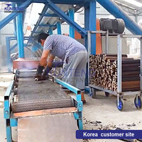 Ligne de Production de Briquettes de Charbon de Bois avec Four de Carbonisation Grande Capacité pour Barbecue