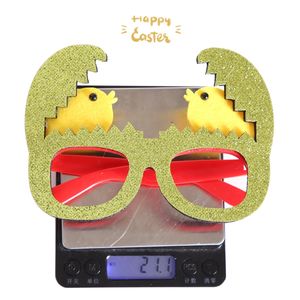 Lunettes de fête de Pâques, monture avec oreilles de lapin, œufs de poussin, décoration de lunettes, fournitures pour photomaton de Pâques, garnitures de panier pour enfants et adultes - Product Image 6