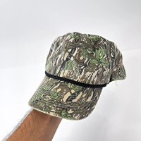 Casquette de baseball vintage personnalisable Brimrope Camo réglable Sports Athletic Snapback pour la pêche en plein air et la casquette de camionneur