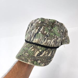 Casquette de baseball vintage personnalisable Brimrope Camo réglable Sports Athletic Snapback pour la pêche en plein air et la casquette de camionneur - Product Image 1