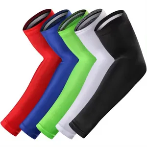 Custom Wholesale Traditional Good Quality Blank UV Protection Compression Breathable Sports Arm Sleeves