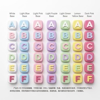 Porte-clés personnalisé populaire en forme de dessin animé, pendentif de clavier, porte-clés anti-stress, accessoires anti-stress, anneaux de clés
