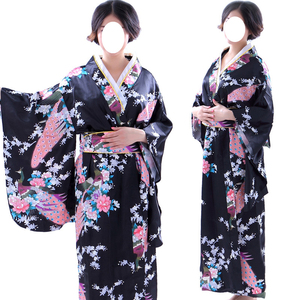 Kimono Yukata Tradicional Japonés, Cárdigan Vintage, Vestido Largo <span class=keywords><strong>de</strong></span> Noche para Mujer, Kimono <span class=keywords><strong>de</strong></span> <span class=keywords><strong>Geisha</strong></span>, Disfraz <span class=keywords><strong>de</strong></span> Cosplay para Espectáculo - Product Image 5