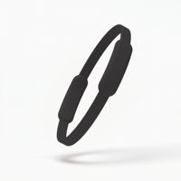 Anneau Magique de Yoga et Pilates Durable à Double Poignée Wuwei, Noir, Rigide, avec Logo – Accessoire de Fitness pour l'Entraînement (Vente en Gros)