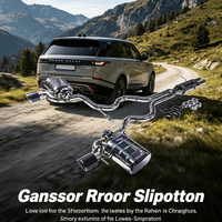 Silencieux d'échappement léger en acier inoxydable modifié pour Land Rover Range Rover, pièces de rechange Starcar Auto Upgrade