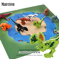 Plaque de base pour blocs de construction 32x32, composition 32*32, petite plaque de construction pour mur de blocs, scène d'île DIY pour jouets d'enfants