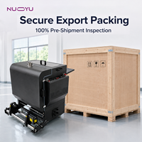 NUOYU Nouveau Secoueur de Poudre DTF A1 60cm en Aluminium 110V/220V, Performance de Qualité Industrielle, Grand Volume, pour Décoration de Vêtements