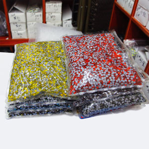 Прямая Продажа с завода Yantuo, стразы для топаза SS6/SS8/SS20, оптом, стразы для футболок, стразы для горячей фиксации, стекло, плоская задняя часть, гарантия торговли 14 - Product Image 5