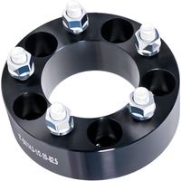 Adaptateurs d'espacement de roue à bride en aluminium forgé 6061-T6 anodisé 5x114.3-82.5mm, différentes tailles, épaisseur 50.8mm pour SUV/Camion