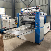 Idées de petites entreprises avec machine de production de papier de soie à rouleaux en relief, machine à fabriquer du papier de soie entièrement automatique