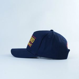 Casquette structurée à 5 panneaux avec visière incurvée, broderie personnalisée, couleurs et sangle sur mesure, pour toutes les saisons, nouvelle personnalisation en gros - Product Image 3