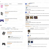 Manette de jeu sans fil Mini Pro pour Switch, Joystick de jeu, Poignée de jeu pour PC, Accessoire de jeu