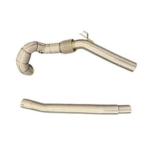 ท่อแคทดาวน์ไพพ์สแตนเลส Vortex 304 แบบไหลสูง สำหรับ VW Golf R MK7 MK7.5 2.0T TSI 4Motion Performance - Product Image 1