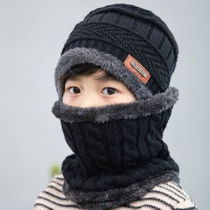 New Arrival Korean-Style Winter Knitted Hat Scarf Combo for Children Trendy Winter Accessories - Product Image 4