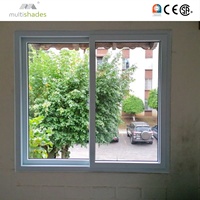 Ventana Corredera Automatizada con Rotura de Puente Térmico, Aluminio, Doble Acristalamiento, Vidrio Low-E, Certificación NFRC, Accionamiento Eléctrico para Edificios Comerciales