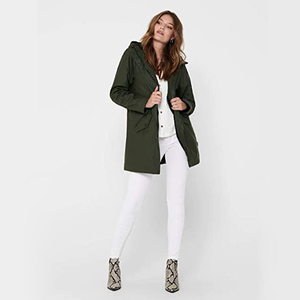 Fashion Warm Liner <strong>Parker</strong> Raincoat New Casual Winter Jacket <strong>Women</strong> Long Hooded Parka Fur Collar Long Rain Coat - Product Image 4