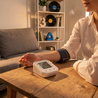 Tensiomètre portable pour le bras supérieur, pour les situations d'urgence en plein air, le camping, la randonnée, le trousseau de premiers soins, tensiomètre numérique rechargeable