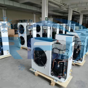 وحدة تكثيف 2 إلى 7 حصان وحدة تكثيف للتجديد بدرجة حرارة متوسطة عالية R404A R22 - Product Image 2