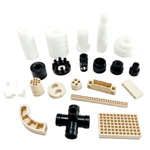 Op maat gemaakte hoogwaardige CNC-gefreesde en gepolijste, zeer transparante spiegelheldere PMMA, PC, acryl, polycarbonaat, nylon gevormde onderdelen - Product Image 1