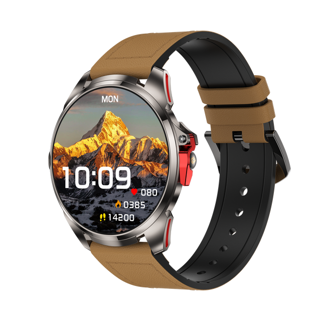 Fashion Montre Intelligente HX-NO.1 Ultra Thin 1.43Inch AMOLED Screen Compass Sleep Monitoring IP67 Outdoor Smartwatch Unisex