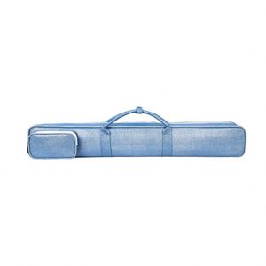 Estuche de cuero suave personalizable de fábrica BSCI, con siete piezas en el interior, para flauta china de bambú, con impresión de logotipo. - Product Image 1