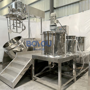 Máquina para Hacer Pasta de Dientes de Acero Inoxidable de Fábrica China, Mezclador al Vacío, Homogeneizador, Mezclador Industrial, Precio - Product Image 3