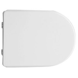 Asiento de inodoro para Olympia Clare, forma de cuenco 7, blanco, 50.5 cm de longitud - Product Image 1