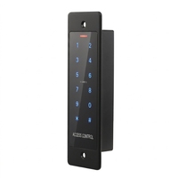Lector de Tarjetas RFID con Teclado Táctil OEM, Controlador de Acceso ISO 14443A 125kHz/13.56MHz, Carcasa Impermeable de Aleación de Zinc, Interfaz Wiegand
