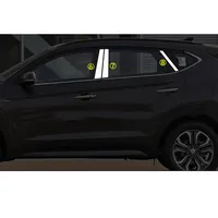 WILSEM Chrom Auto Türgriff Schüssel Abdeckung Trim Aufkleber Auto Styling  Zubehör Für Hyundai Für Tucson 2015 2016 2017 2018 2019 2020 (Color :  Handle 2 Buttons) : : Auto & Motorrad