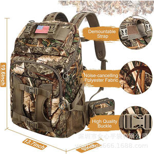 Mochila Táctica de Camuflaje para Viajes al Aire Libre, Bolsa de Almacenamiento Táctica con Forro de Poliéster - Product Image 2