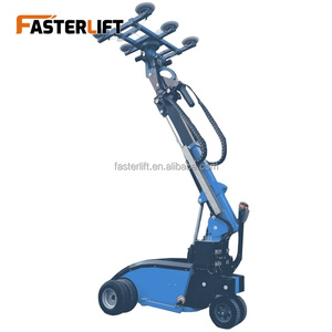 Équipement de levage de verre électrique, chariot à vide utilisé pour la pose de carreaux de marbre, machine avec conception télescopique, vitriers - Product Image 5
