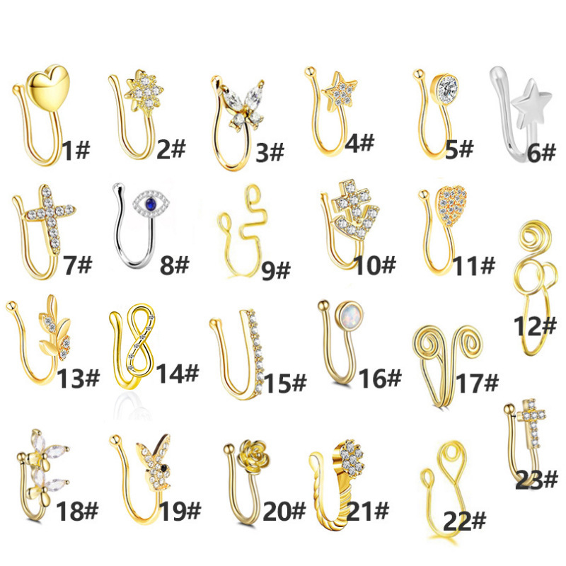 18K Gold Plated Delicate Jewelry Zircon