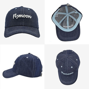 <span class=keywords><strong>Flymoon</strong></span> Hot Selling Hochwertige Vintage 6-Panel Gorras Sport hüte 100% Baumwolle Custom Stickerei Logo Baseball Caps für Männer - Product Image 2