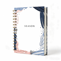 Cuaderno de espiral con tapa dura y estampado de arte botánico, logotipo personalizado, tamaño personalizado, diario de tapa dura, papelería para oficina y estudiantes