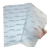 Emballage en gros Logo personnalisé Papier d'emballage en tissu recyclé avec logo d'entreprise Papier d'emballage cadeau Papier d'emballage