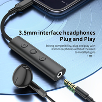 Adaptador USB Tipo C a Conector Hembra de 3.5mm para Auriculares, USB C a Audio Auxiliar, Compatible con Llamadas de Voz y Control por Cable