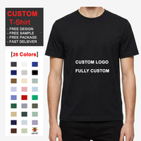 Kaos Trendy Oversized 230g Katun Murni Custom Boxy Fit Heavyweight Pria Streetwear Urban