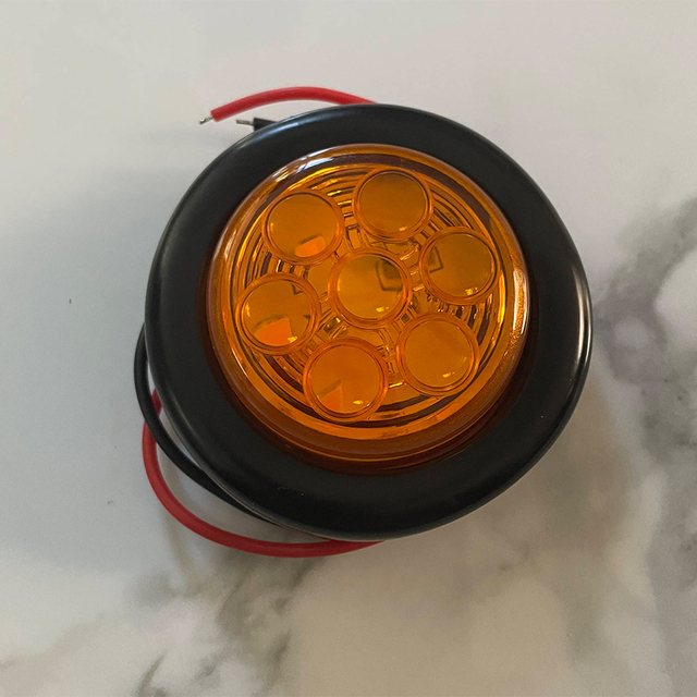Bright Hot Selling High Quality 7LED 2inch Round Trailer Lighting Board Led Trailer Light Wireless Trailer Lights Made in China