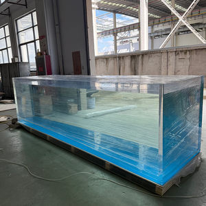 Fabrikant Supply Elegante Guangzhou Enorme Glazen Accessoires <span class=keywords><strong>Wall</strong></span> Mount Vis <span class=keywords><strong>Aquarium</strong></span> - Product Image 2