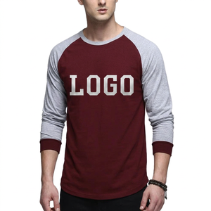 เสื้อยืดแขนยาวผ้าเจอร์ซีย์คุณภาพสูง 100% ผ้าฝ้าย สำหรับผู้ชาย สไตล์สตรีทแวร์ แห้งเร็ว ระบายอากาศได้ดี - Product Image 1