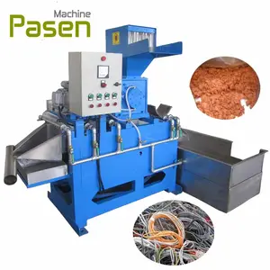 Wet Type Waste Cable Wire Granulator Copper Wire Grinding Separating Machine for sale