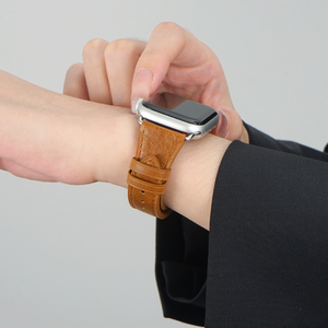 สำหรับ applewatch S9นาฬิกาสายหนังวัวสองด้านสำหรับผู้หญิงขนาด<span class=keywords><strong>เล็ก</strong></span>สีสันสดใส - Product Image 5