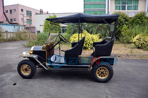 Voiture électrique de luxe classique populaire, couleur noire, style rétro vintage, homologuée CE pour la route, véhicule d'occasion à vendre - Product Image 5