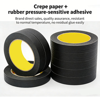 Ruban de masquage en coton acrylique pour peinture, lignes nettes, sans résidus, facile à déchirer, ruban de peintre pour l'art mural, protection de surface DIY