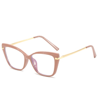 Kenbo Eyewear 2021 Cat Eye Lunettes anti-lumière bleue pour femme Monture optique Tr90 surdimensionnée et colorée