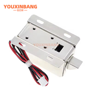 Cerradura Electromagnética LY-03, Cerradura Eléctrica Pequeña, Cerradura Electrónica, Válvula Solenoide, DC 12V, Tipo Pestillo - Product Image 3